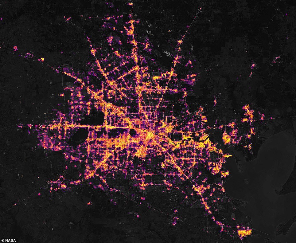 Texas blackouts can be seen from SPACE as state braces for another
