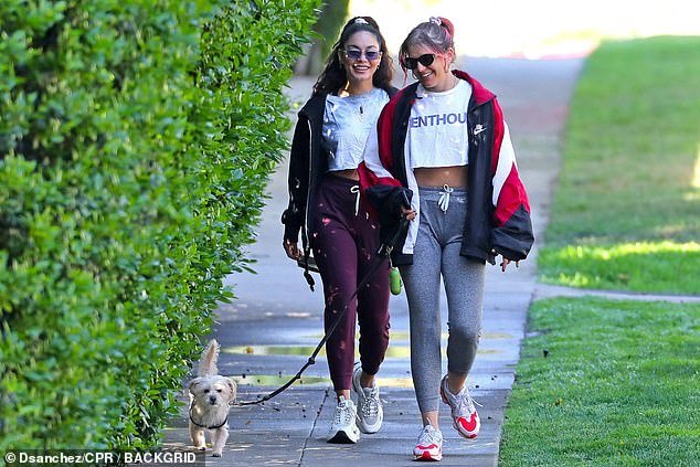 Vanessa Hudgens Is Seen Stepping Out For A Stroll Through Los Angeles With Her Bff Gg Magree Travel Readsector